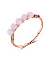 Rose Quartz Silver Rings NSR-2178